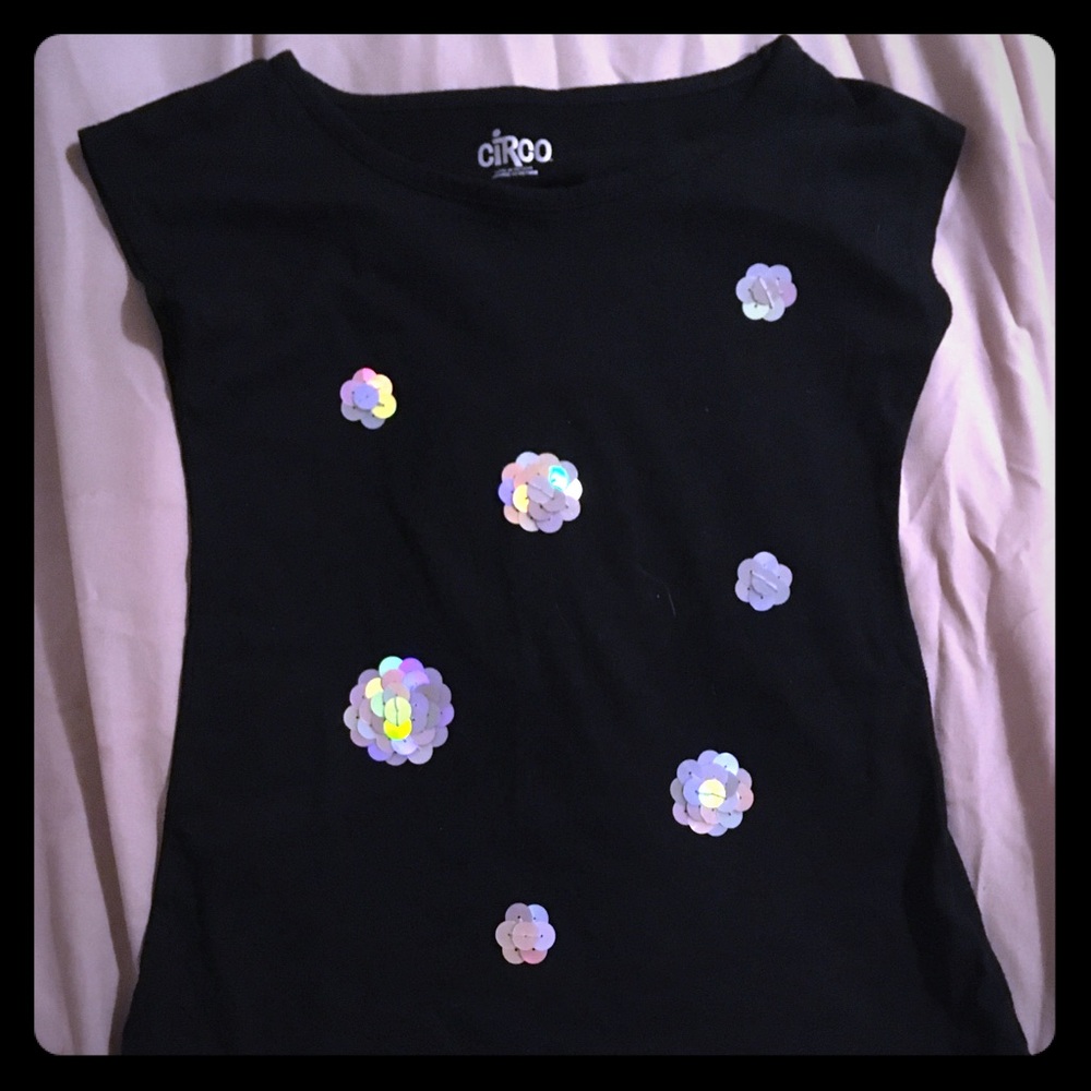 Simple Kid’s Black T-Shirt From Circo
